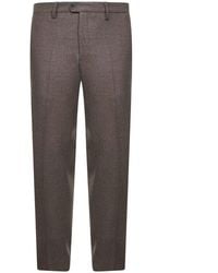 D 40 - Loro Piana Stretch Flannel Montaigne Trousers - Lyst