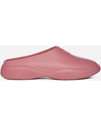 Prada Ciabatte con Fascia in Pelliccia donna - Glamood Outlet