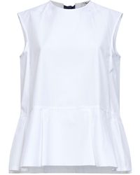 Max Mara - Poplin Smmbrava Sleeveless Top - Lyst