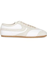 Dries Van Noten - Nappa Leather Sneakers With Suede Details - Lyst