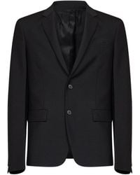 Fendi - Kid Mohair Single-Breasted Jacket - Lyst
