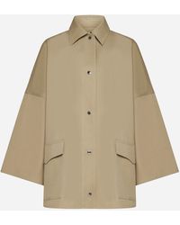 Totême - Cotton Twill Overshirt Jacket - Lyst