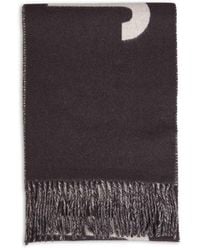 Jacquemus - Wool The Fringe Logo Scarf - Lyst