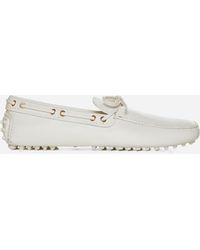 Car Shoe - Leather Boat Loafers - Lyst
