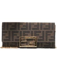 Fendi - Continental Con Catena - Lyst