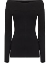 Stella McCartney - Viscose Blend Off-The-Shoulder Top - Lyst