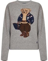 Polo Ralph Lauren - Polo Bear Wool And Cashmere Sweater - Lyst