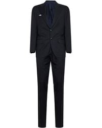 Kiton - Virgin Wool Single-Breasted Suit - Lyst