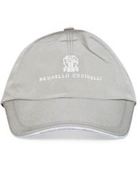 Brunello Cucinelli - Baseball Cap Bonded Nylon - Lyst