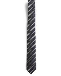 Dolce & Gabbana - Striped Jacquard Silk Martini Tie - Lyst