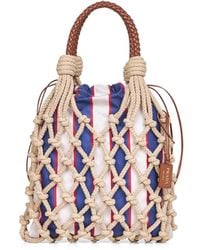 Prada - Borsa A Mano Prada Noué Medium Corda - Lyst