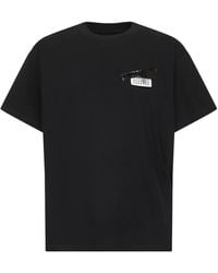 MM6 by Maison Martin Margiela - Jersey Trompe L'Oeil T-Shirt - Lyst