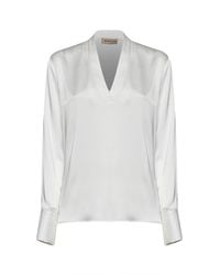 Blanca Vita - Diamond Envers Satin Begma Blouse - Lyst