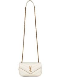 Saint Laurent - Borsa A Tracolla Loulou Mini - Lyst