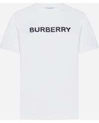 Burberry - Margot Logo Cotton T-shirt - Lyst