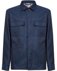 Etro - Giacca Camicia - Lyst