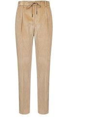 Tagliatore - Stretch Corduroy Newman Trousers - Lyst