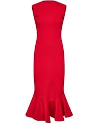 Jacquemus - Compact Jersey The Palmier Midi Dress - Lyst