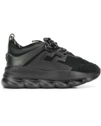 versace trainers womens black