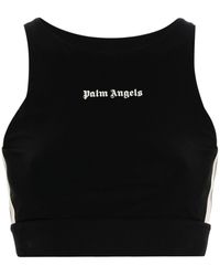 Palm Angels - Top sportivo con stampa - Lyst