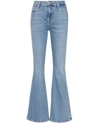 7 For All Mankind - High-waisted Jeans - Lyst