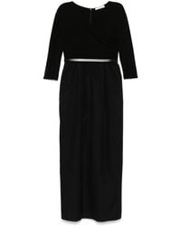 Max Mara - Abito in jersey e popeline di cotone - Lyst