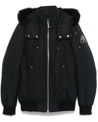 Moose Knuckles - Hooded Down Jacket - Lyst