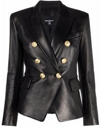 balmain black jacket