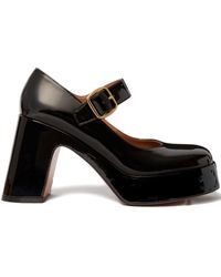 Stella McCartney - Scarpe Mary Jane Con Tacco - Lyst