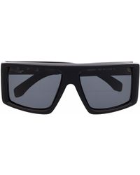Off-White c/o Virgil Abloh Logo Sunglasses - Black