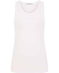 Rabanne - Ribbed Tank Top - Lyst