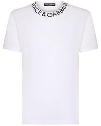 Dolce & Gabbana T-shirt stampa dolce&gabbana - Bianco