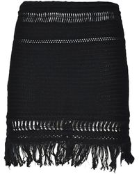Isabel Marant - Minigonna Ardena All'Uncinetto - Lyst