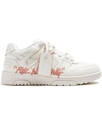 Off-White c/o Virgil Abloh - Sneakers Out Of Office in pelle - Lyst