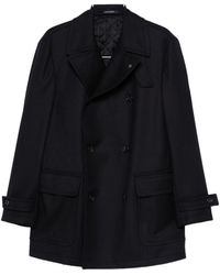 Tagliatore - 'Lawrence' Double-Breasted Coat - Lyst