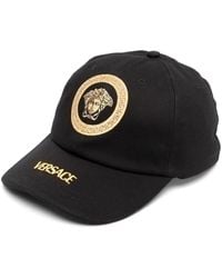 Versace - Baseball Cap With Embroidery - Lyst