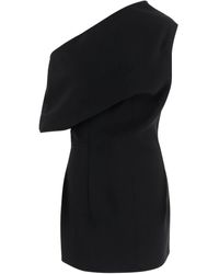 Jacquemus - Abito in crêpe di viscosa elasticizzato - Lyst