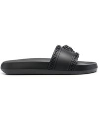 Versace - 'palazzo' Rubber Slides - Lyst