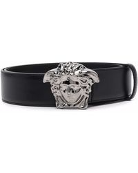 Versace - Cintura Con Fibbia Medusa - Lyst