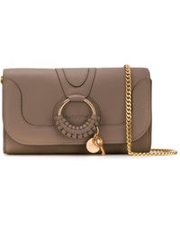 See By Chloé - Hana Leather Clutch - Lyst