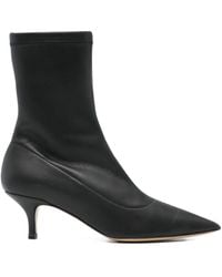 P.A.R.O.S.H. - Pointed-Toe Sock Boots - Lyst