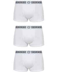 Versace - Patterned Boxers (Set Of Three) - Lyst