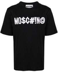 Moschino T-shirts And Polos Black