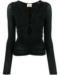 Isabel Marant - TOP IN JERSEY STRETCH - Lyst
