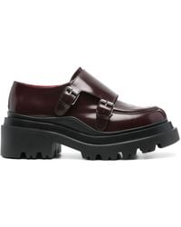 Plan C - Mocassini con fibbie - Lyst