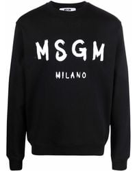 MSGM Logo Sweatshirt - Black