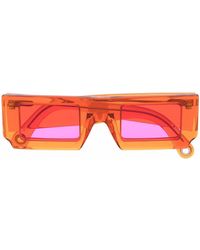 Jacquemus 'le Lunettes' Sunglasses - Orange
