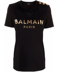 Balmain Logo-print Sleeveless T-shirt - Black