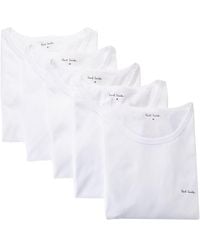 Paul Smith - 3-Pack Logo Cotton T-Shirt - Lyst