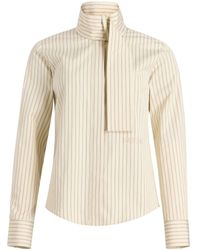 Patou - Scarf Neck Blouse - Lyst